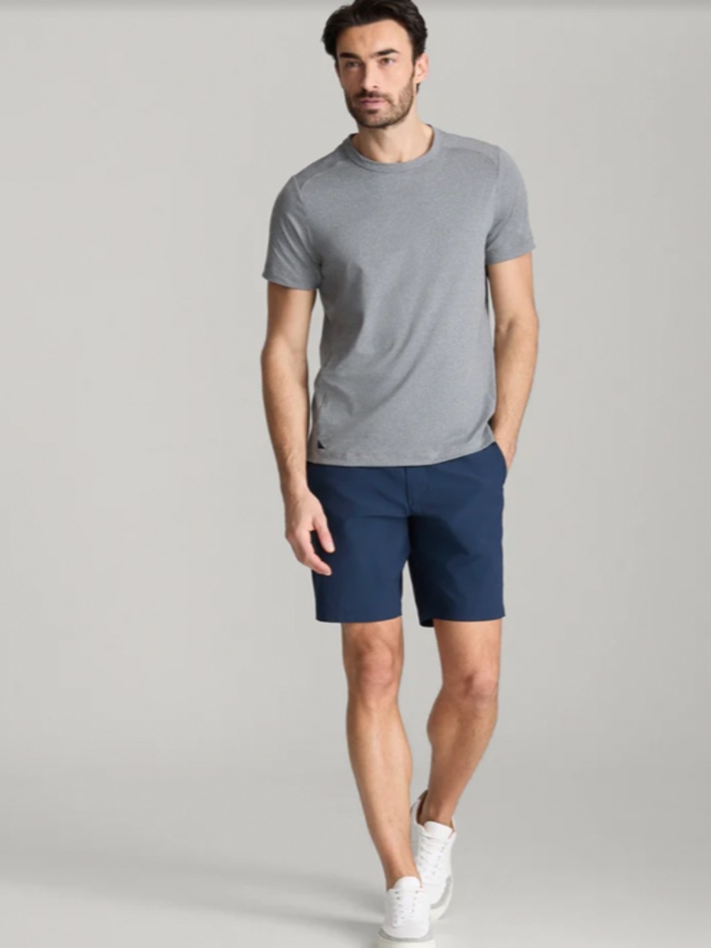 UNTUCKit Shorts Mens Sz 34 Blue Chancellor Performance Short